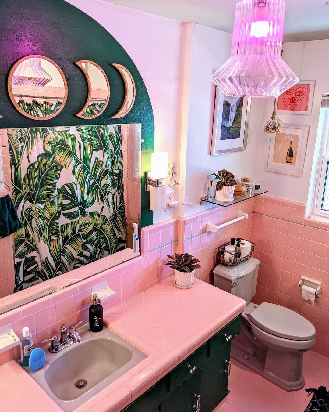 Tropical Opulence with a Pink Hue