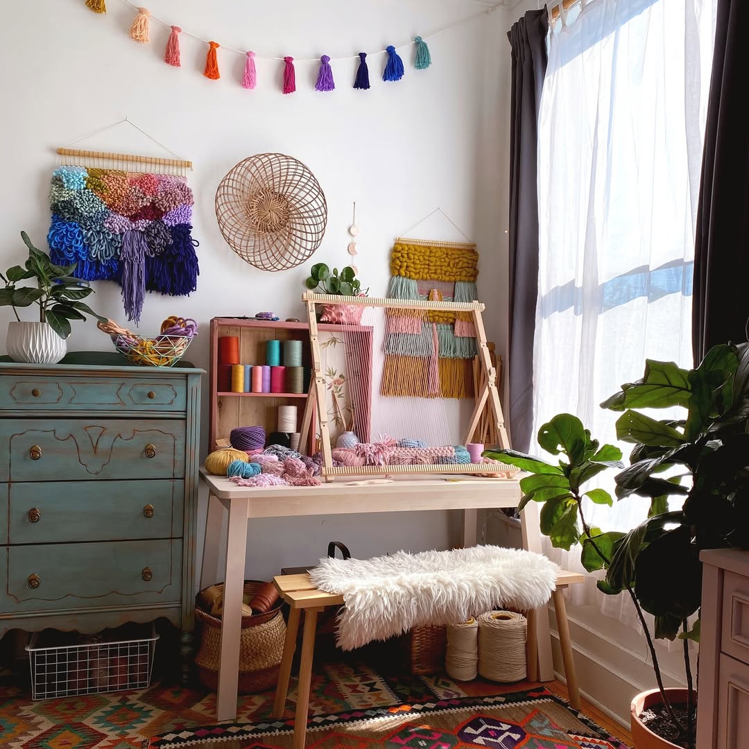 Rainbow Threads in Natural Light