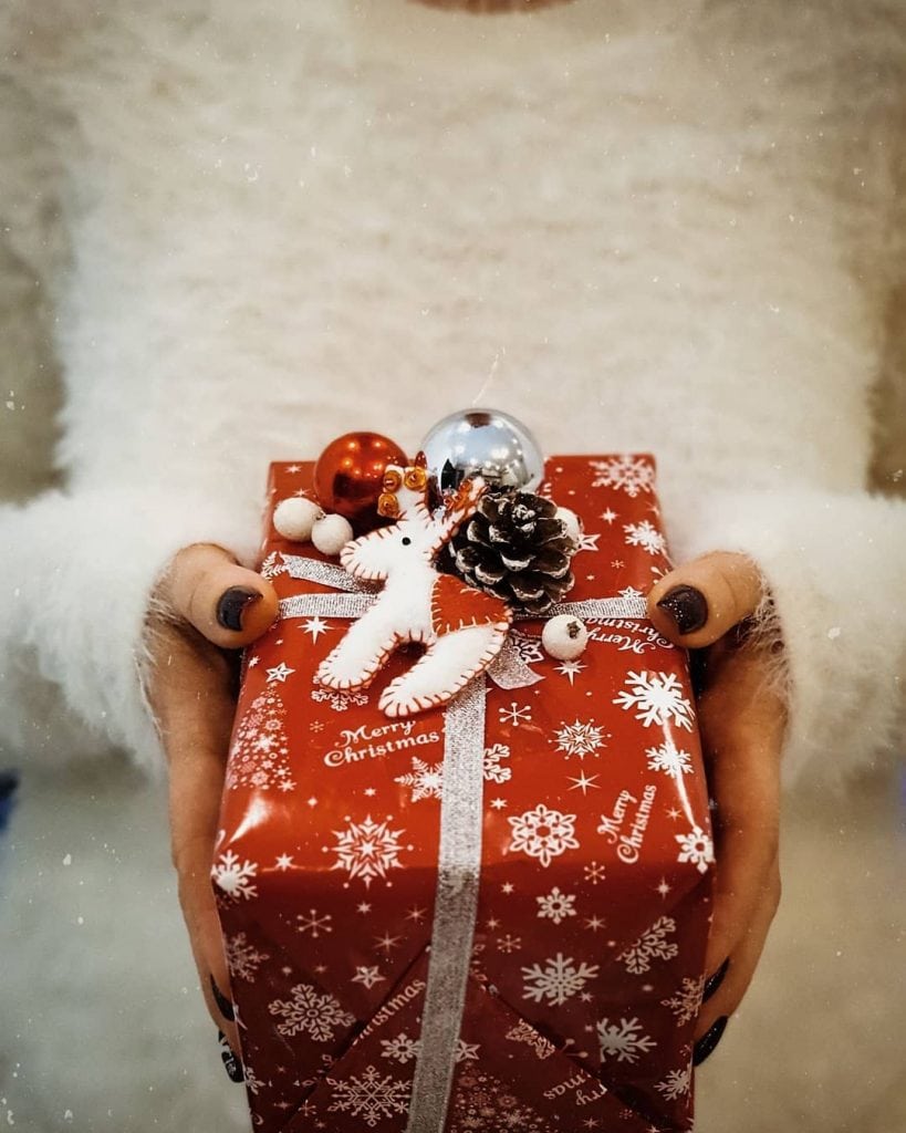 Recycled Wrapping for Christmas Gifts