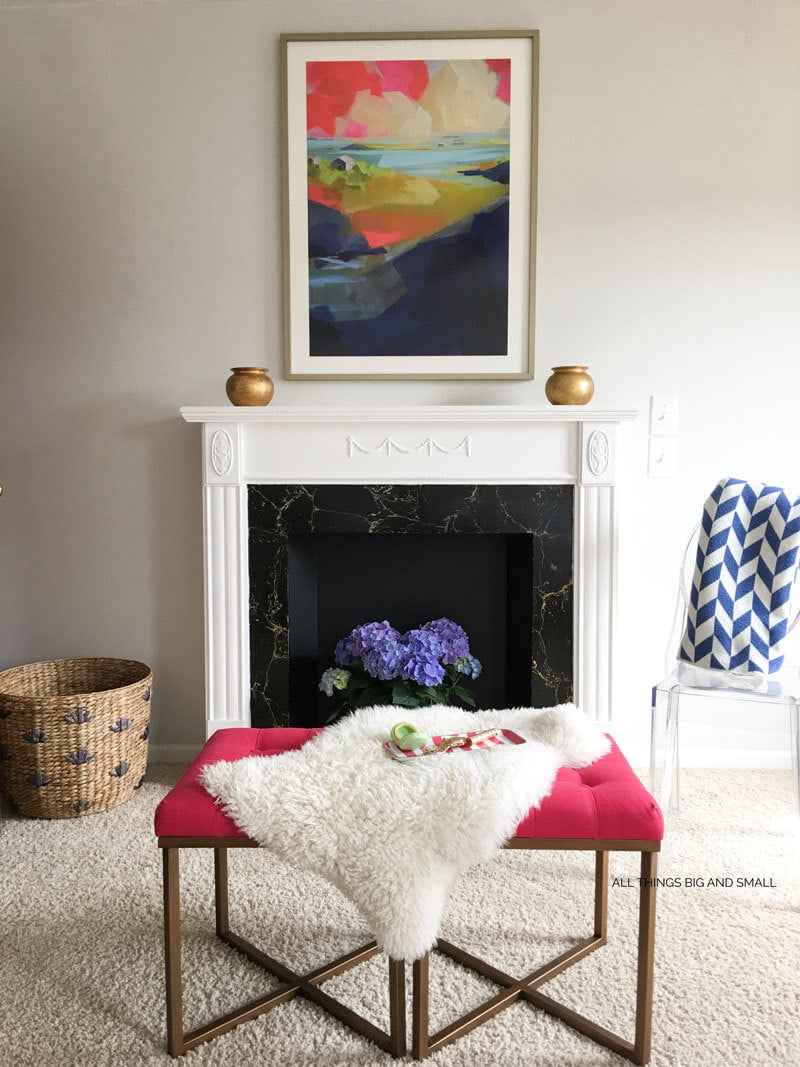 Refinished Vintage Mantel