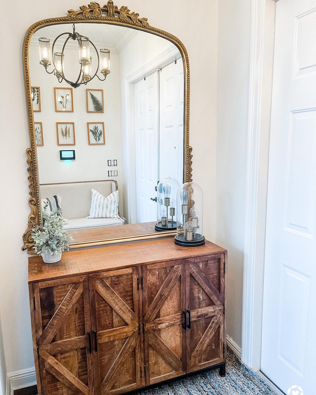 Regal Rustic Entryway Styling