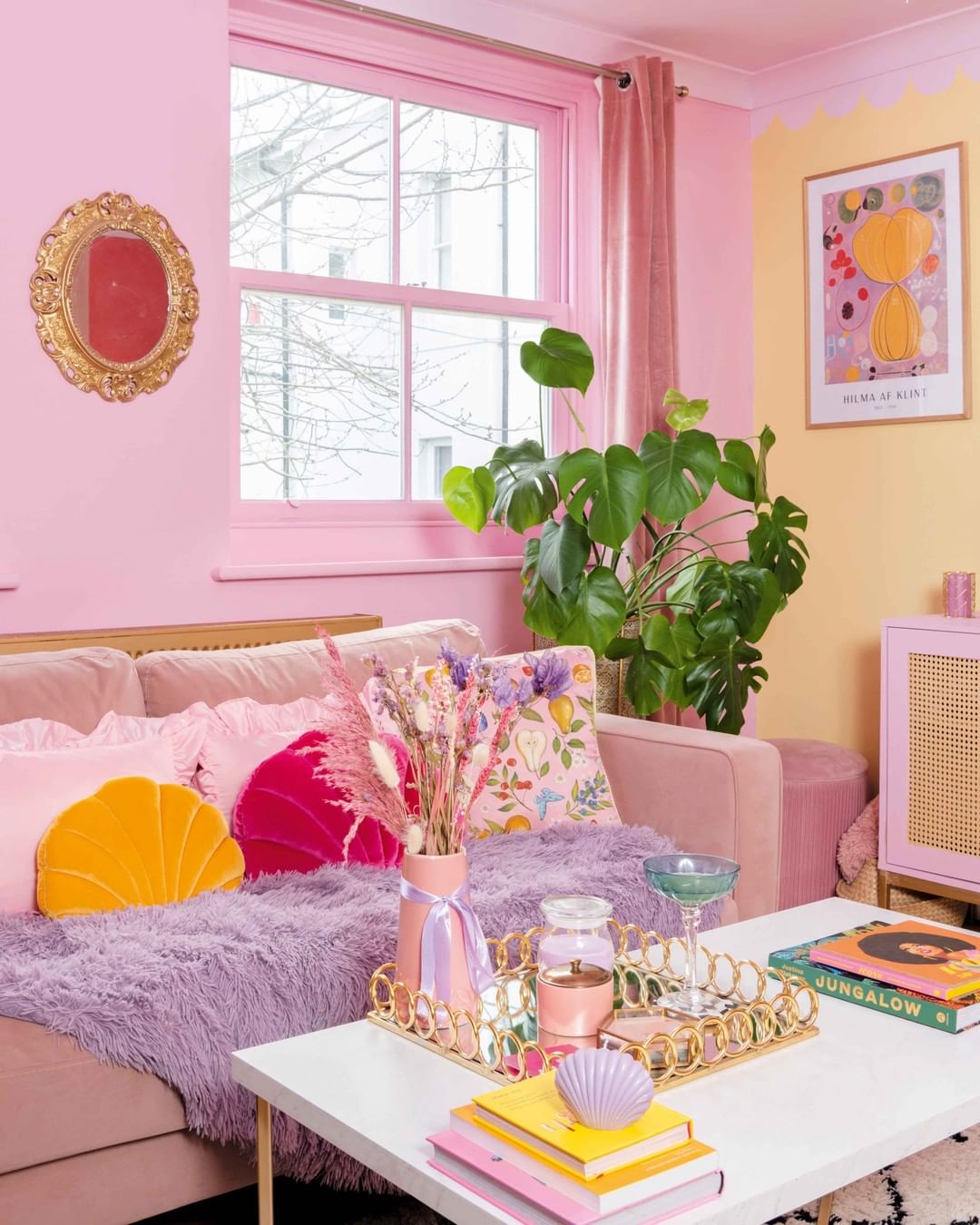 Retro Eclectic Pastel Accents