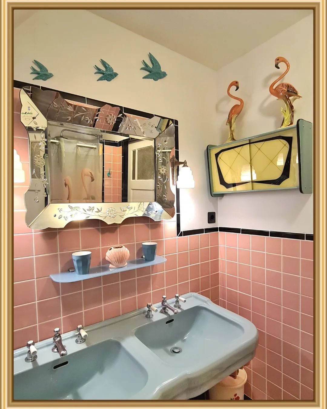 Retro Kitsch with Pastel Palette