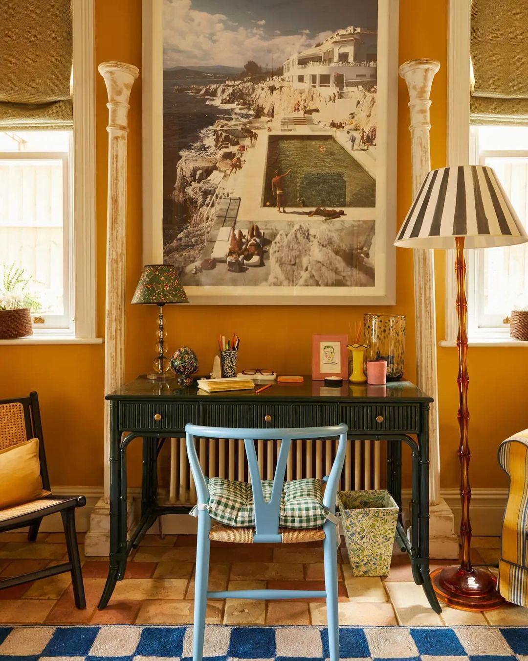 Retro Riviera Workroom