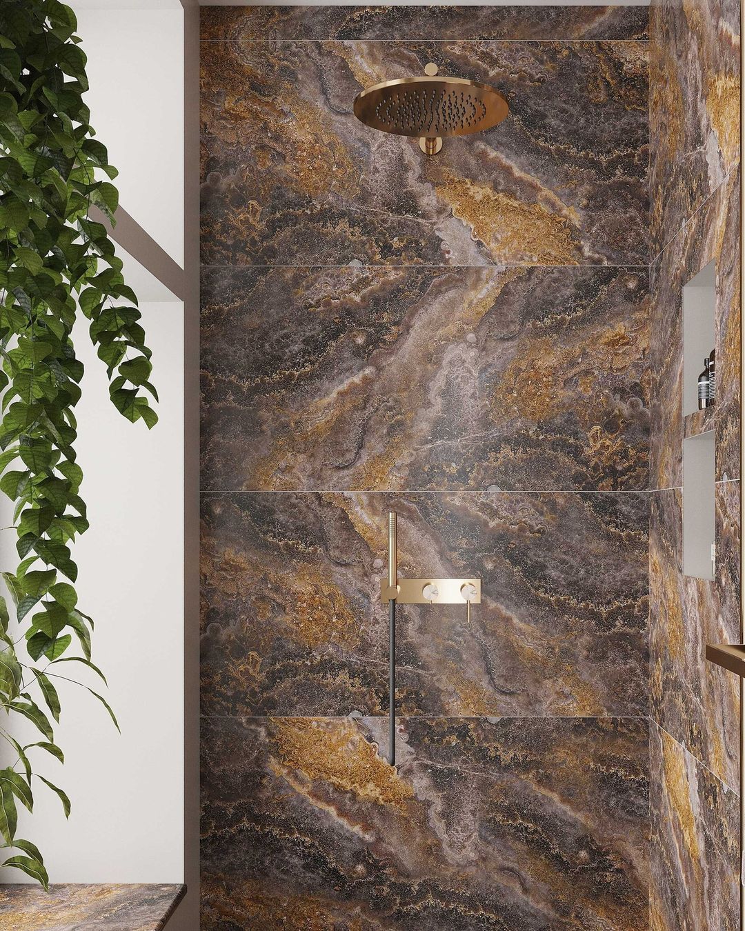 Earthy Richness Tile Floor