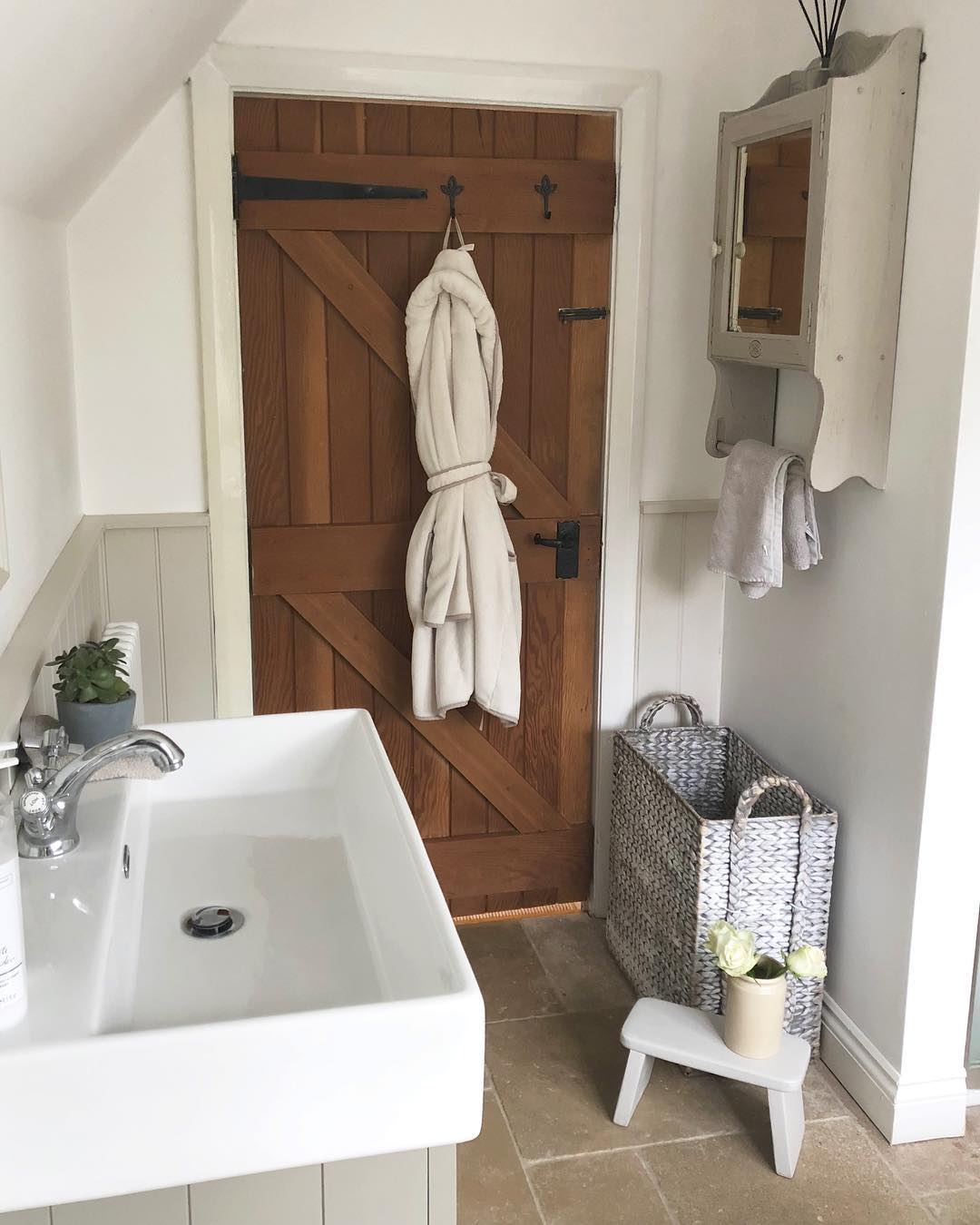 Rustic Cottage Door with a Z-Brace