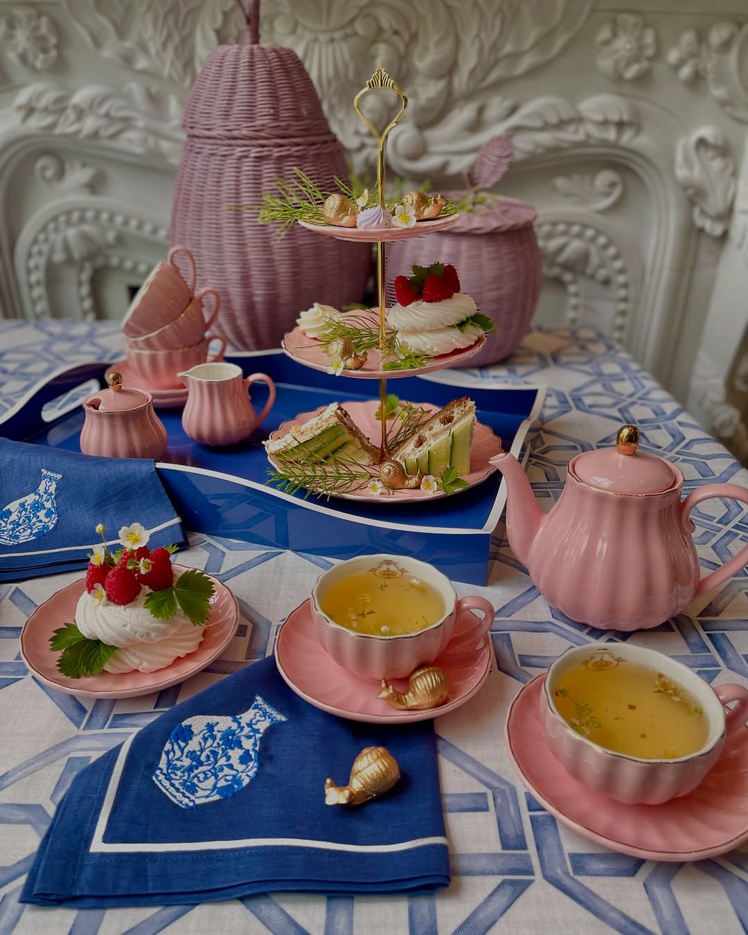 Rustic Countryside Tea Spread