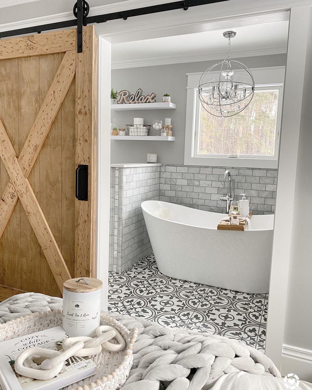 Rustic Elegant Barn Door