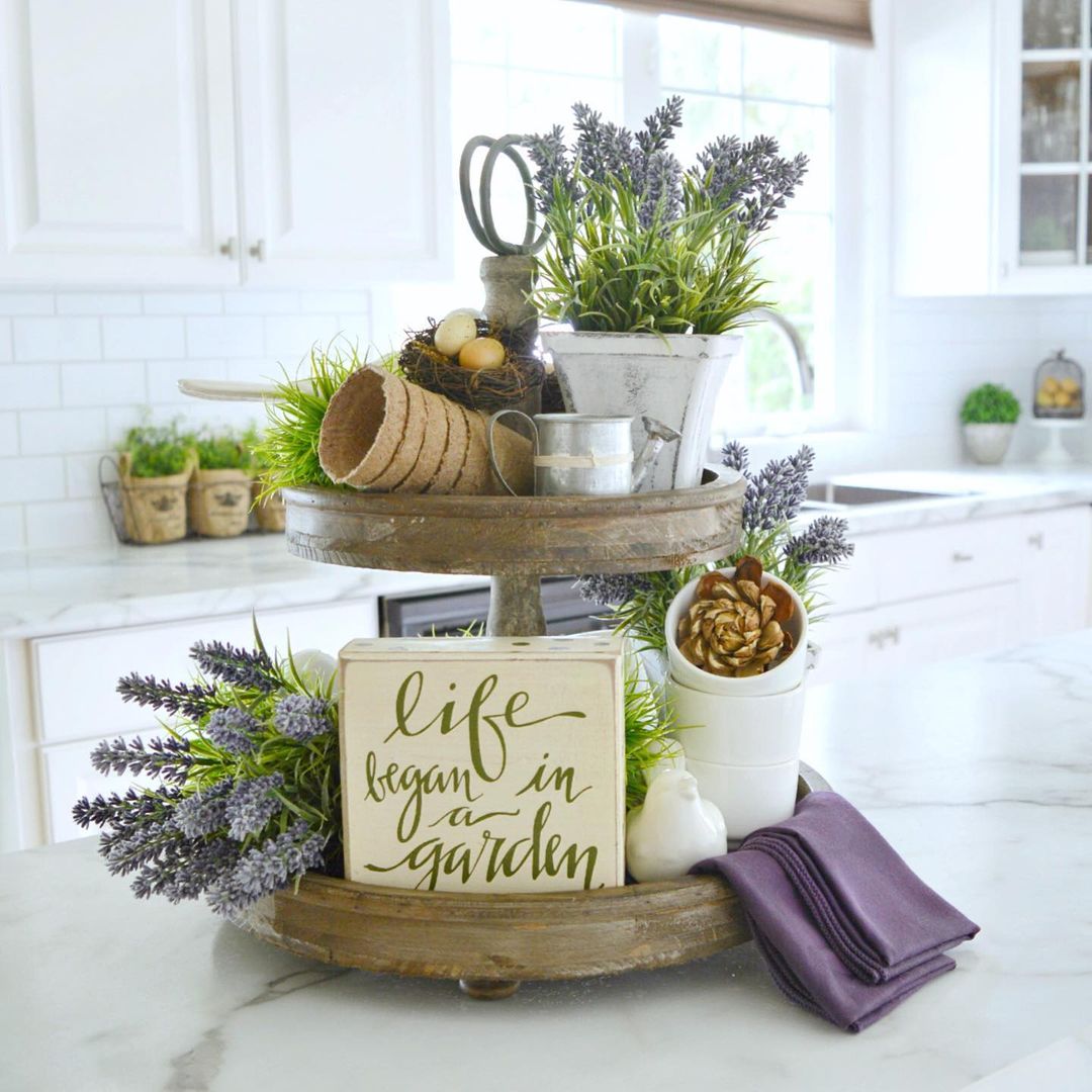 Rustic Garden Spring Tray