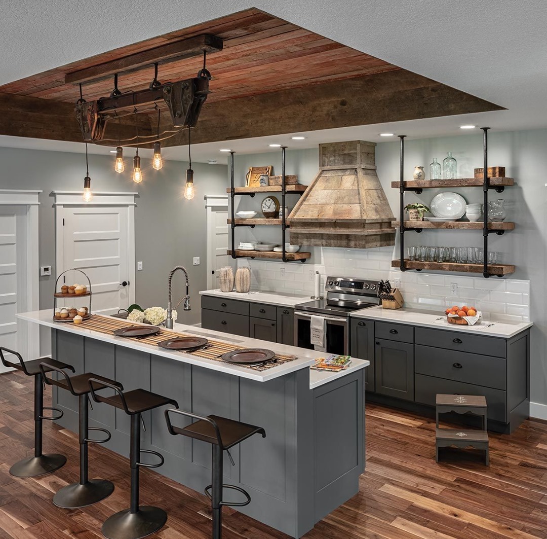 Rustic Modern Kitchen Design