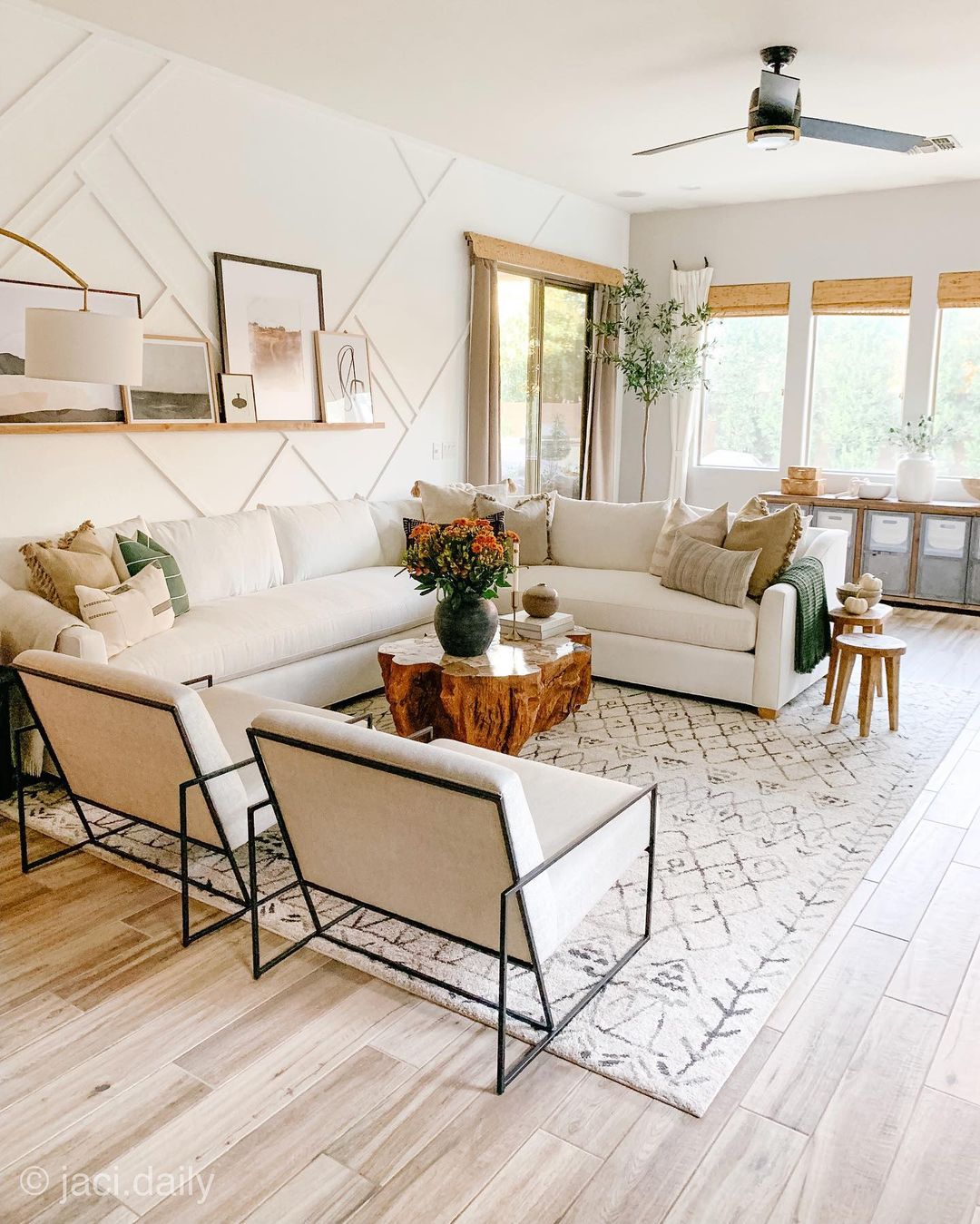Rustic Modern Sectional