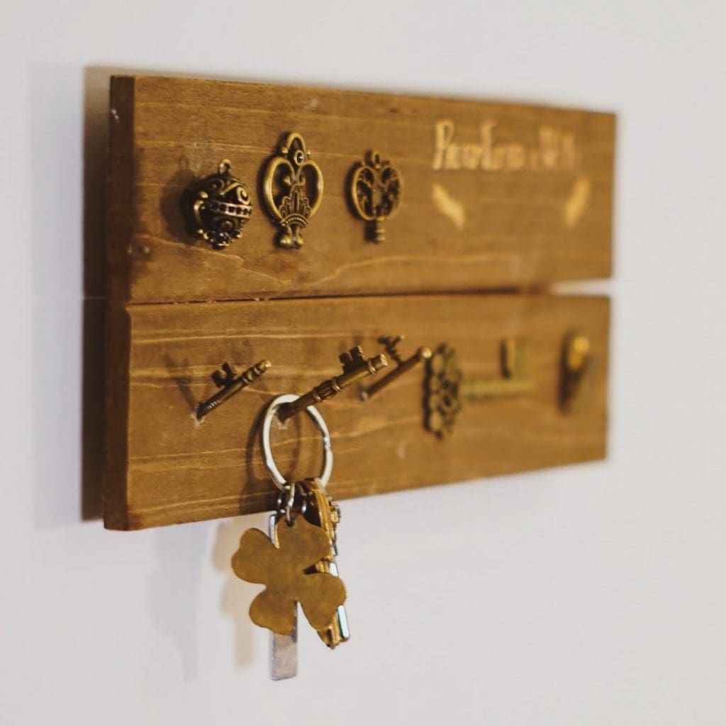 Rustic Mystic Skeleton Key Holder