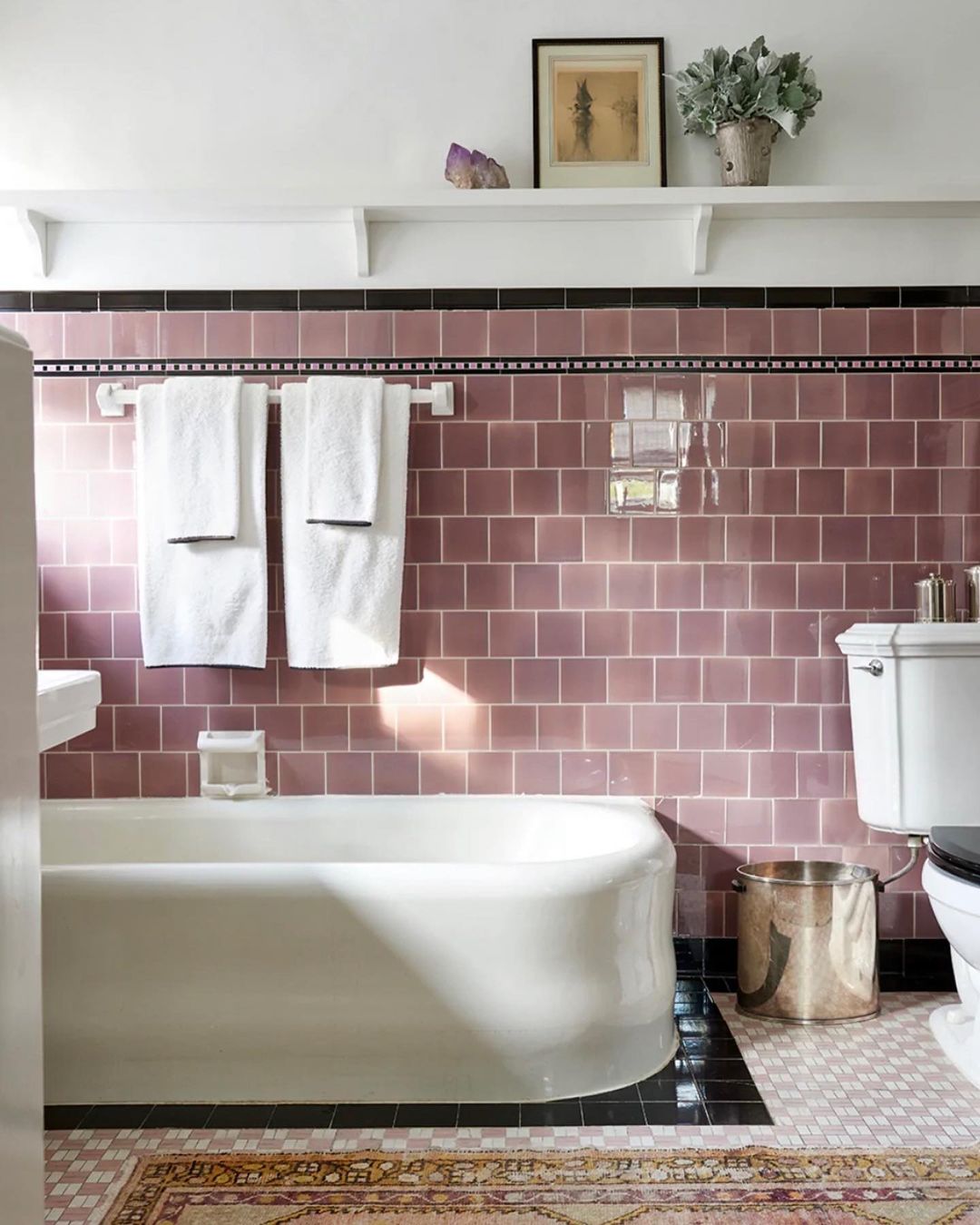 Rustic Charm with Mauve Undertones