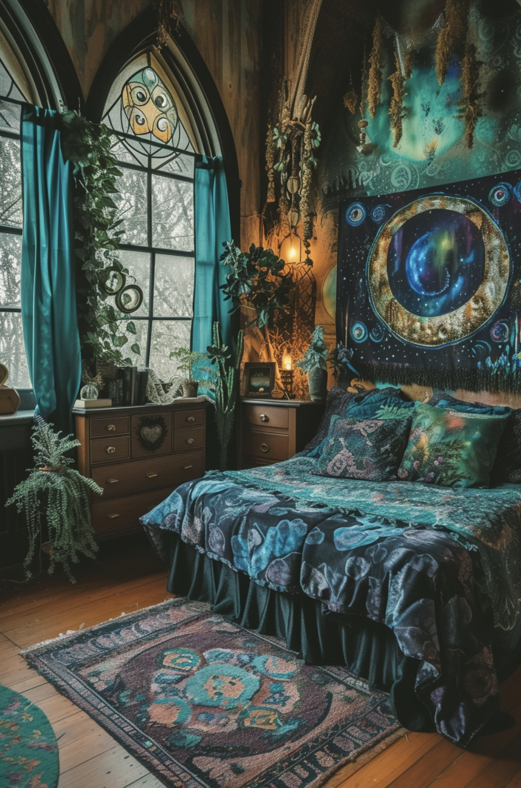 Mystic Forest Retreat - Dark Academia