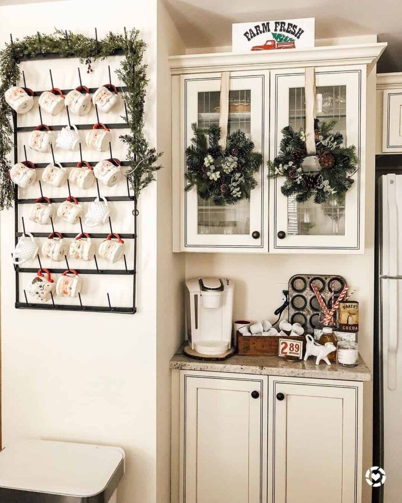 Seasonal Santa Coffee Bar
