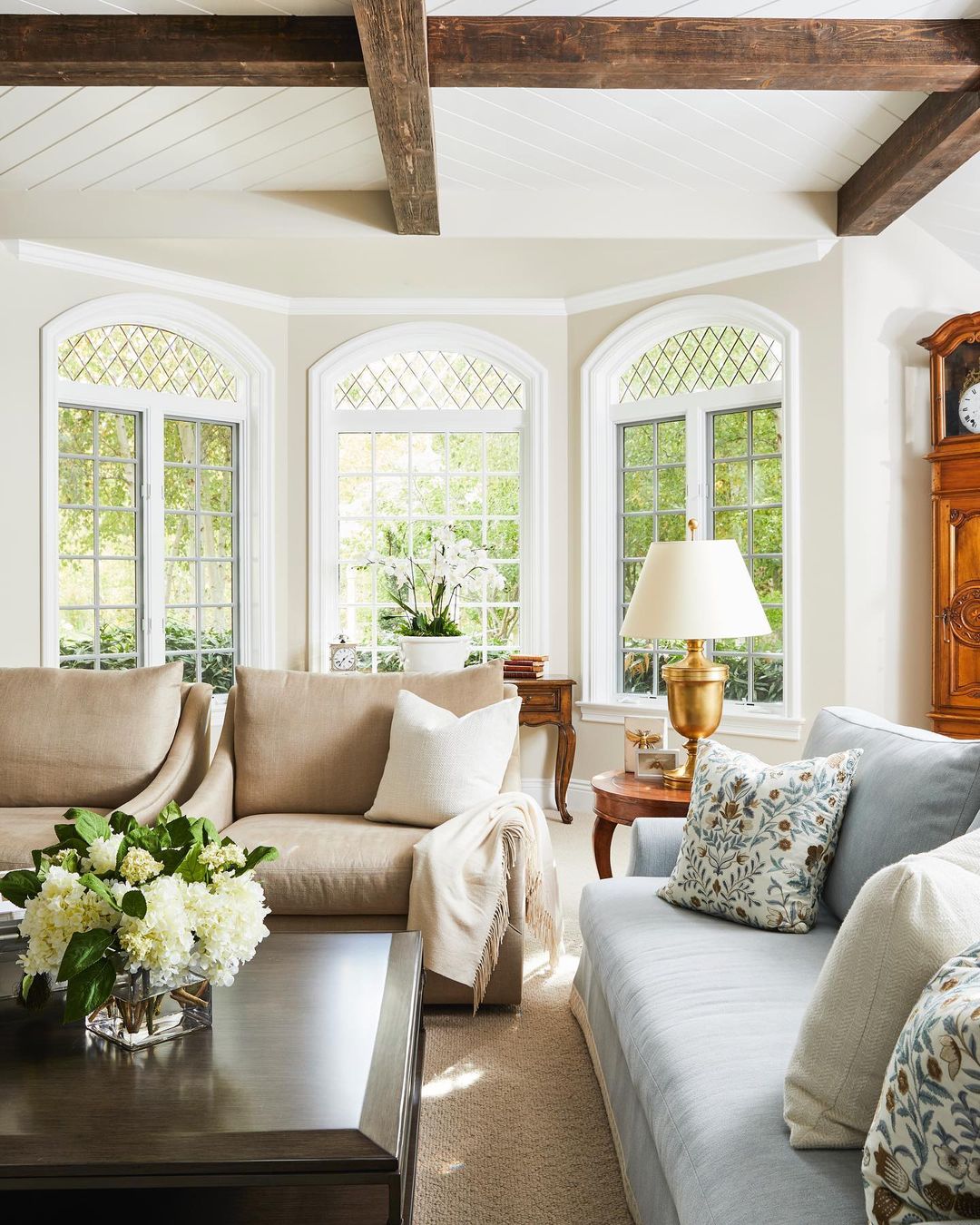 Serene Rustic Living Room