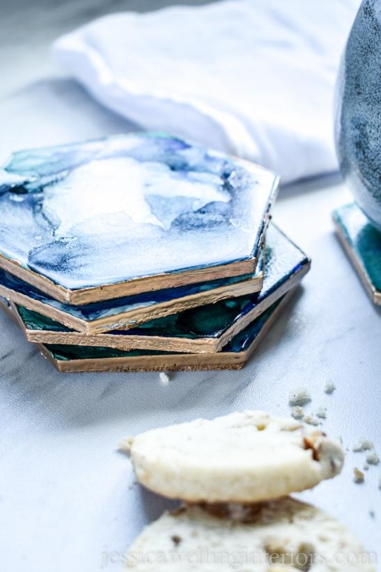 Sharpie Coasters