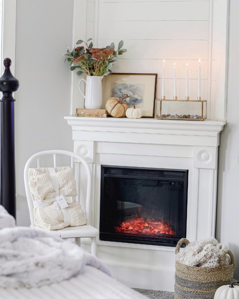 Shiplap Fireplace Surround