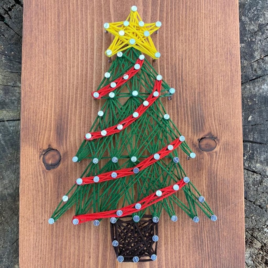 String Art Ideas Christmas 3