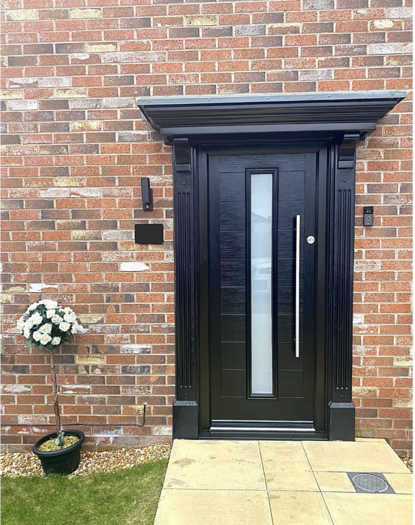 Sleek Door and Crown Molding