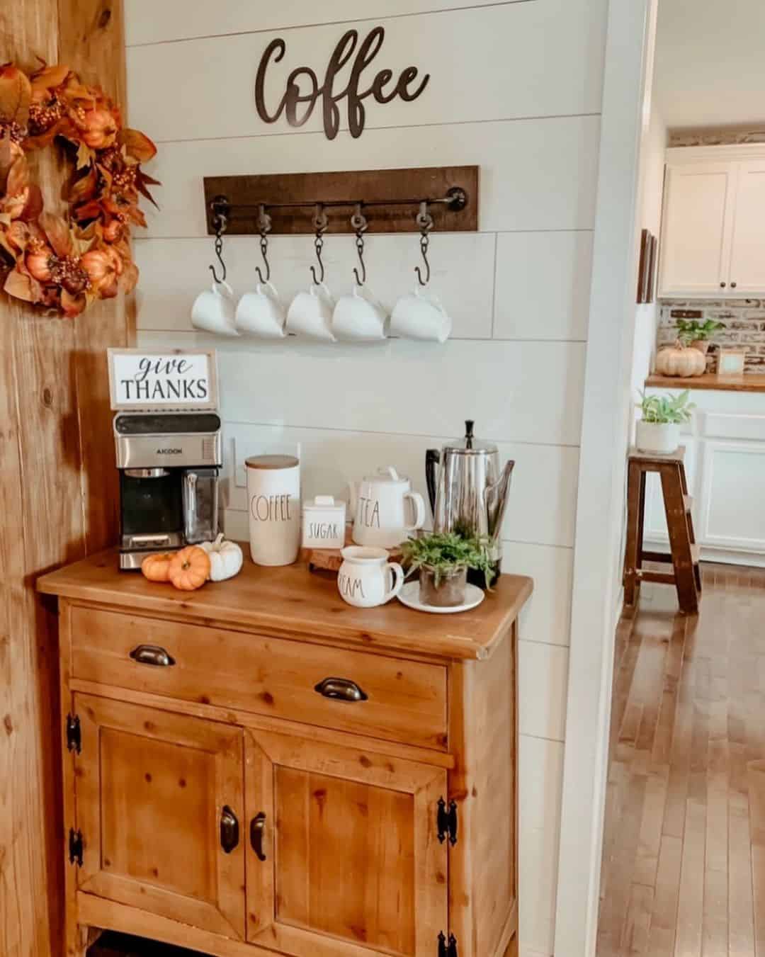 Small Farmhouse Coffee Corner