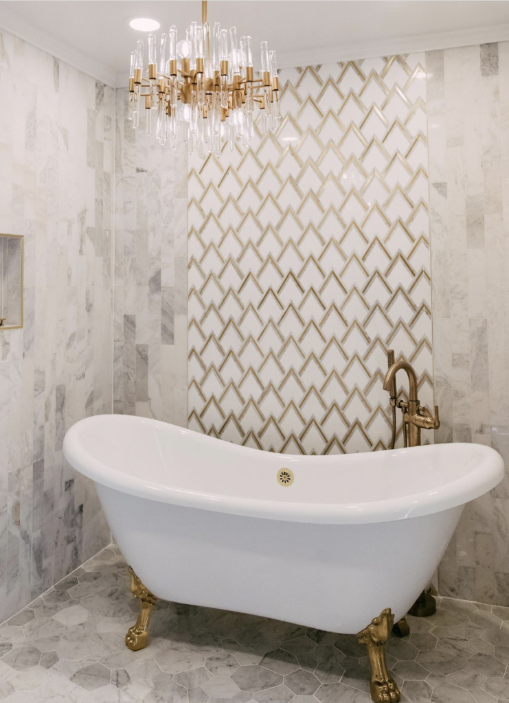 Small Gold Chandelier