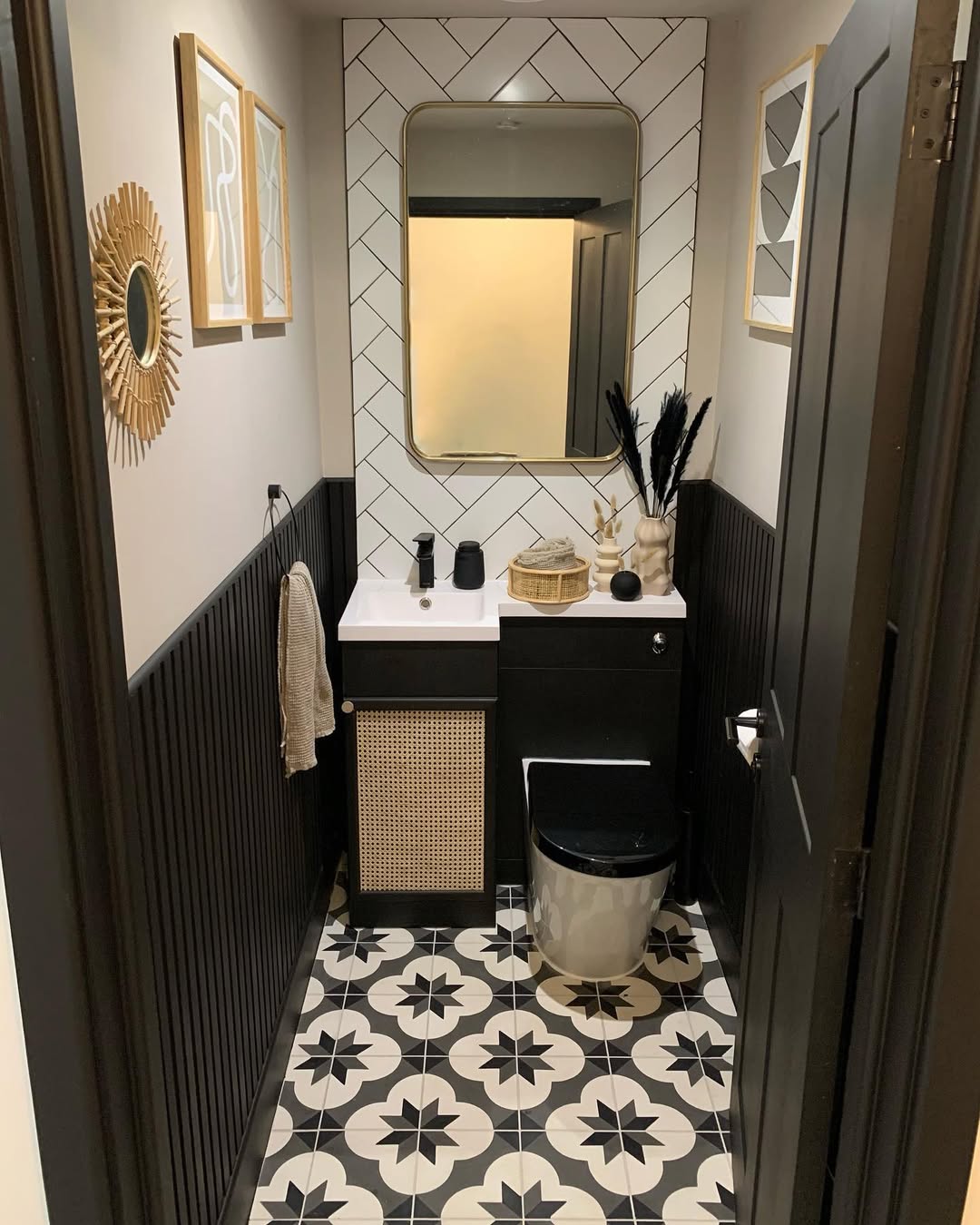 Bold Patterns And Monochrome Elegance
