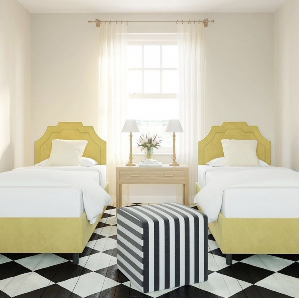 Small Two-Bed Room with One Window