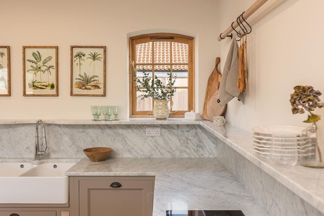 Small Wood Kitchen Window