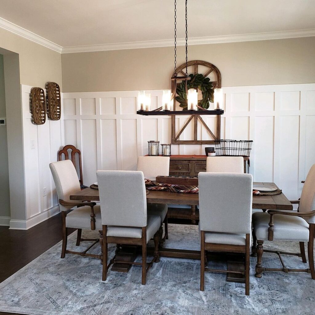Wainscoting Board And Batten Wall For a Sophisticated Look