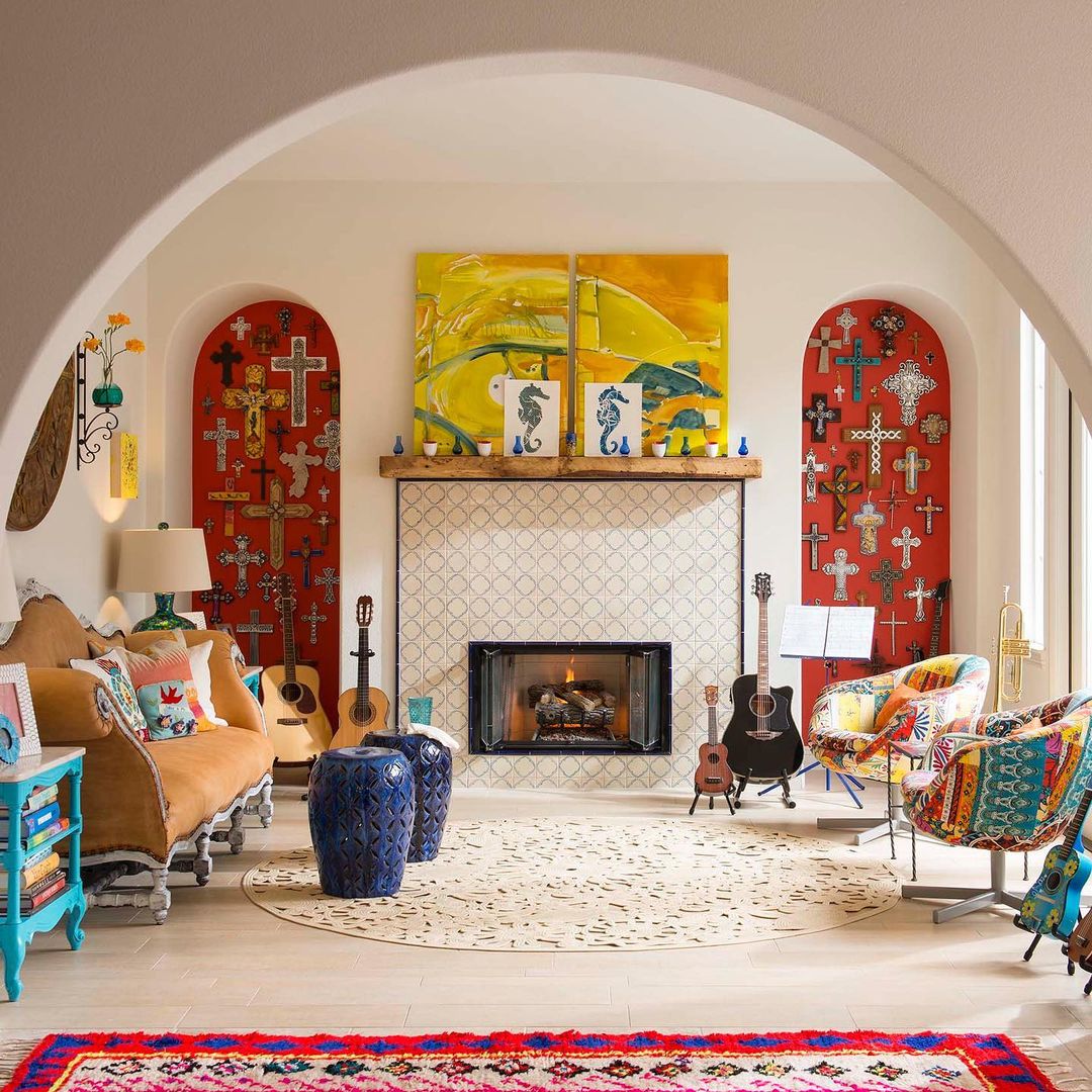 Old Spanish Home Archways and Acoustics