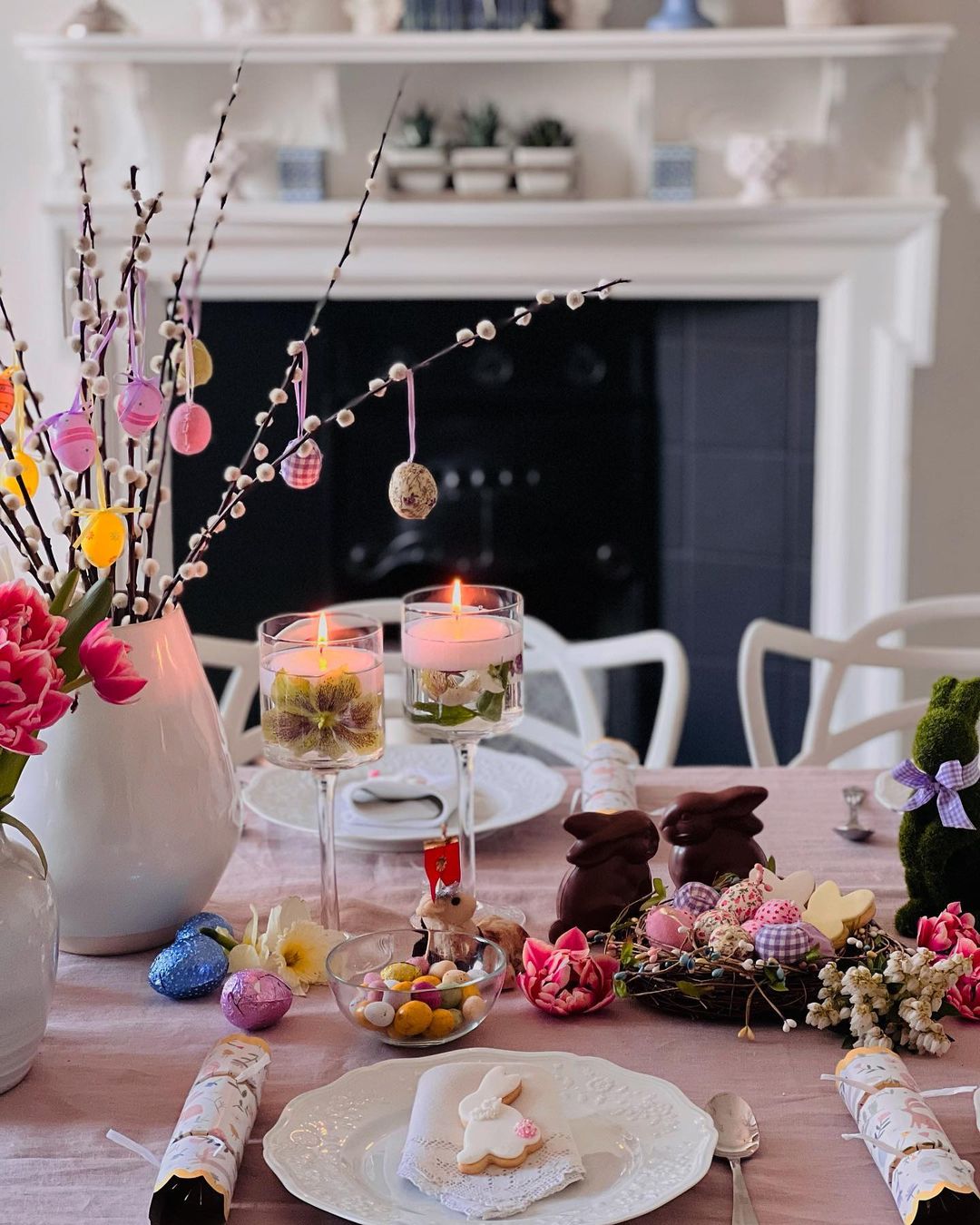 Spring Dining Decor