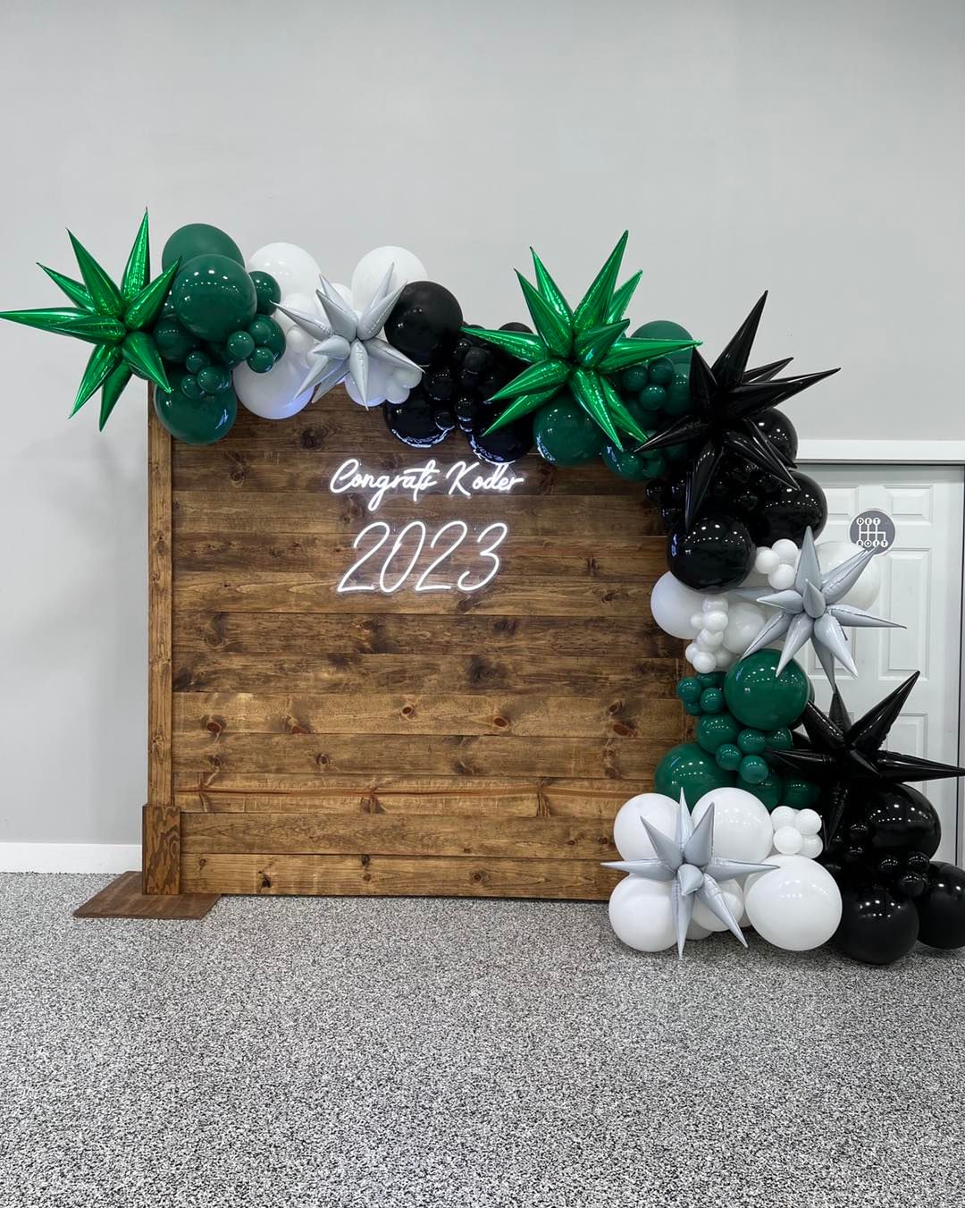 Starburst Graduation Backdrop