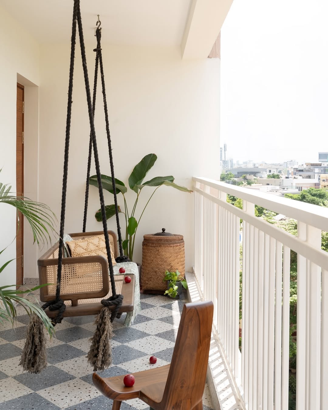 Swing Chair As A Statement Piece