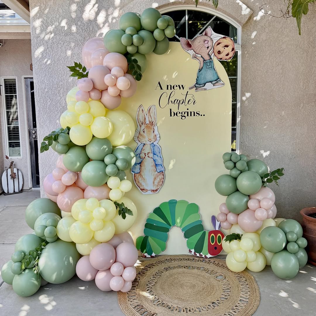 Storybook Garden Party Balloons