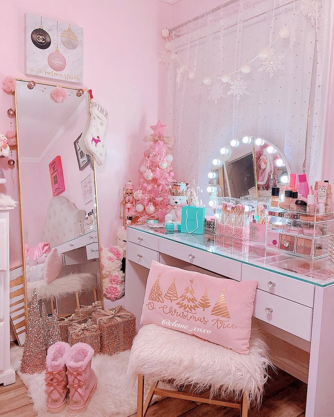 Sugarplum Sephora Christmas Vanity Corner