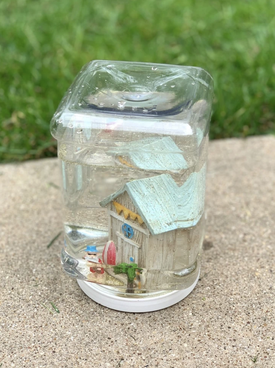 Summer Snow Globe DIY
