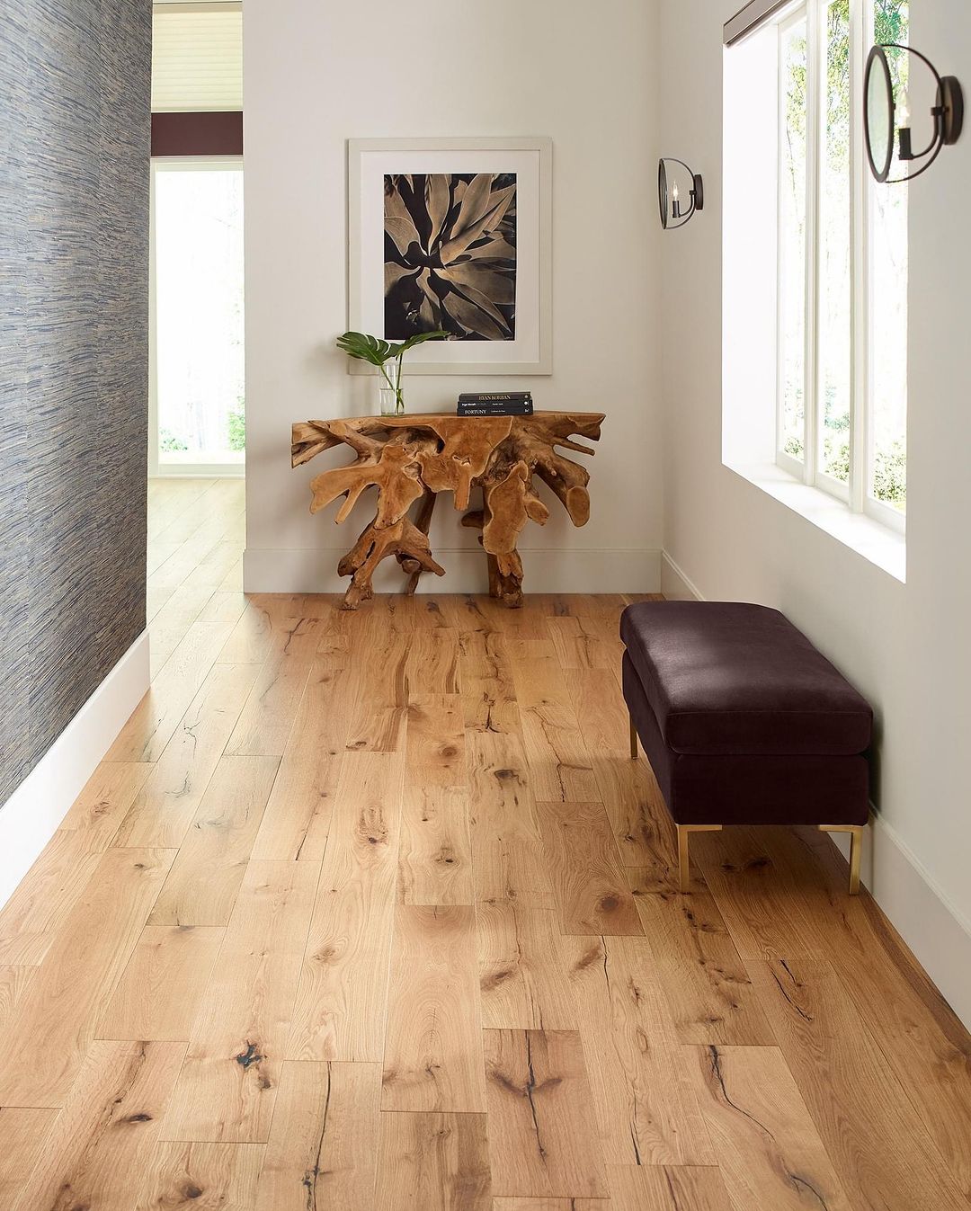 Sun-Kissed Warm Maple LVP Flooring