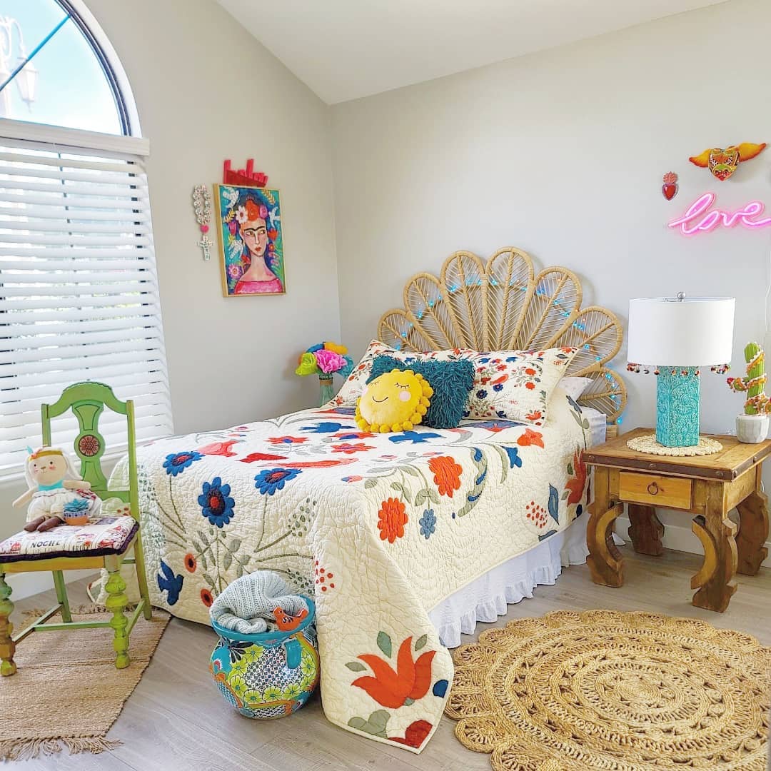 Sunlit Sanctuary with Festive Florals