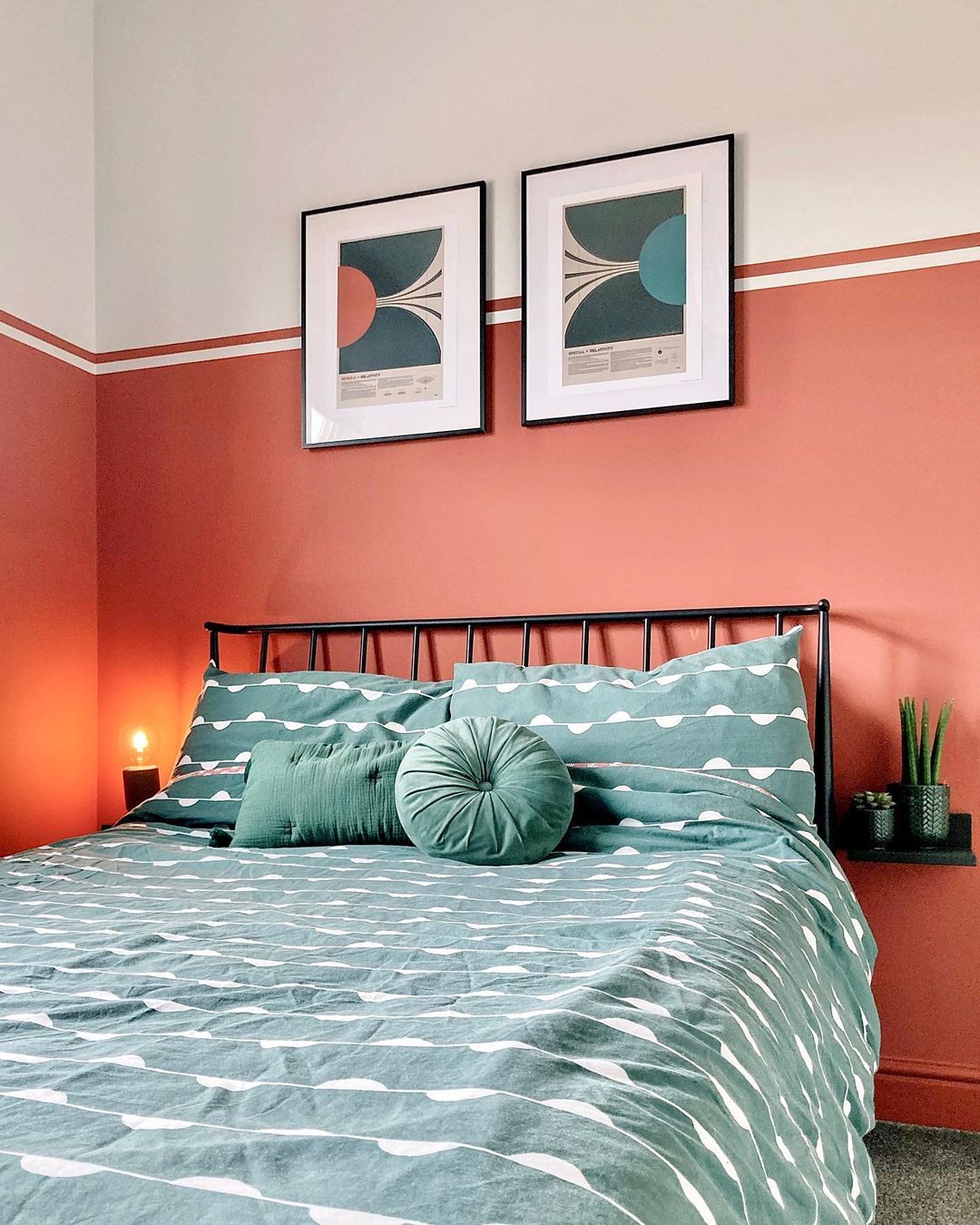 Terracotta Bedroom Border