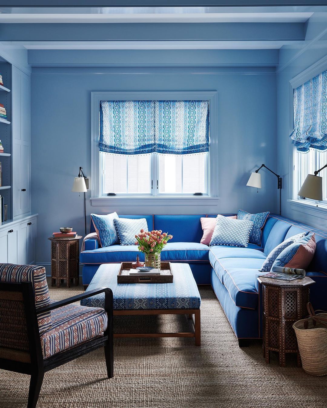 Textured Blue Palette
