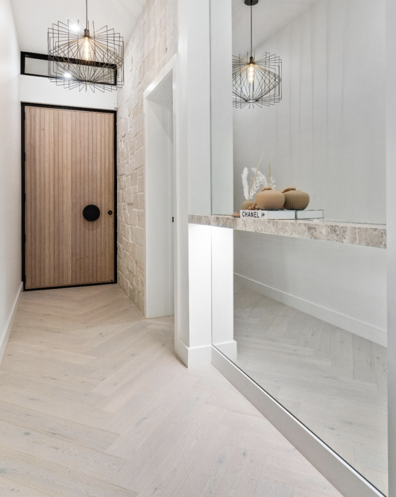 Tile Entryway by the Front Door