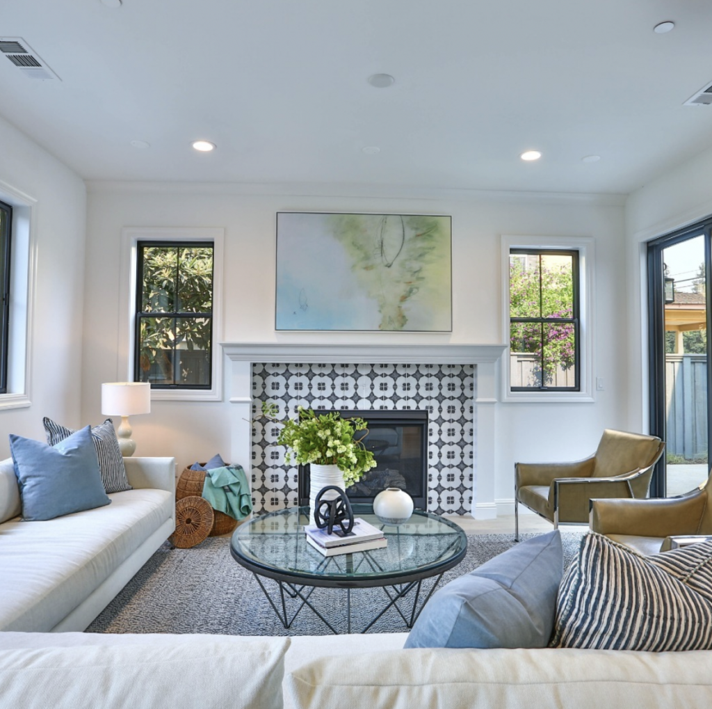 Tiled Fireplaces