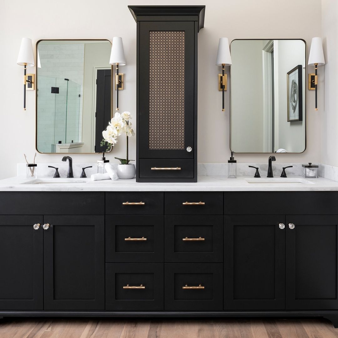 Timeless Sophistication Double Black Vanity