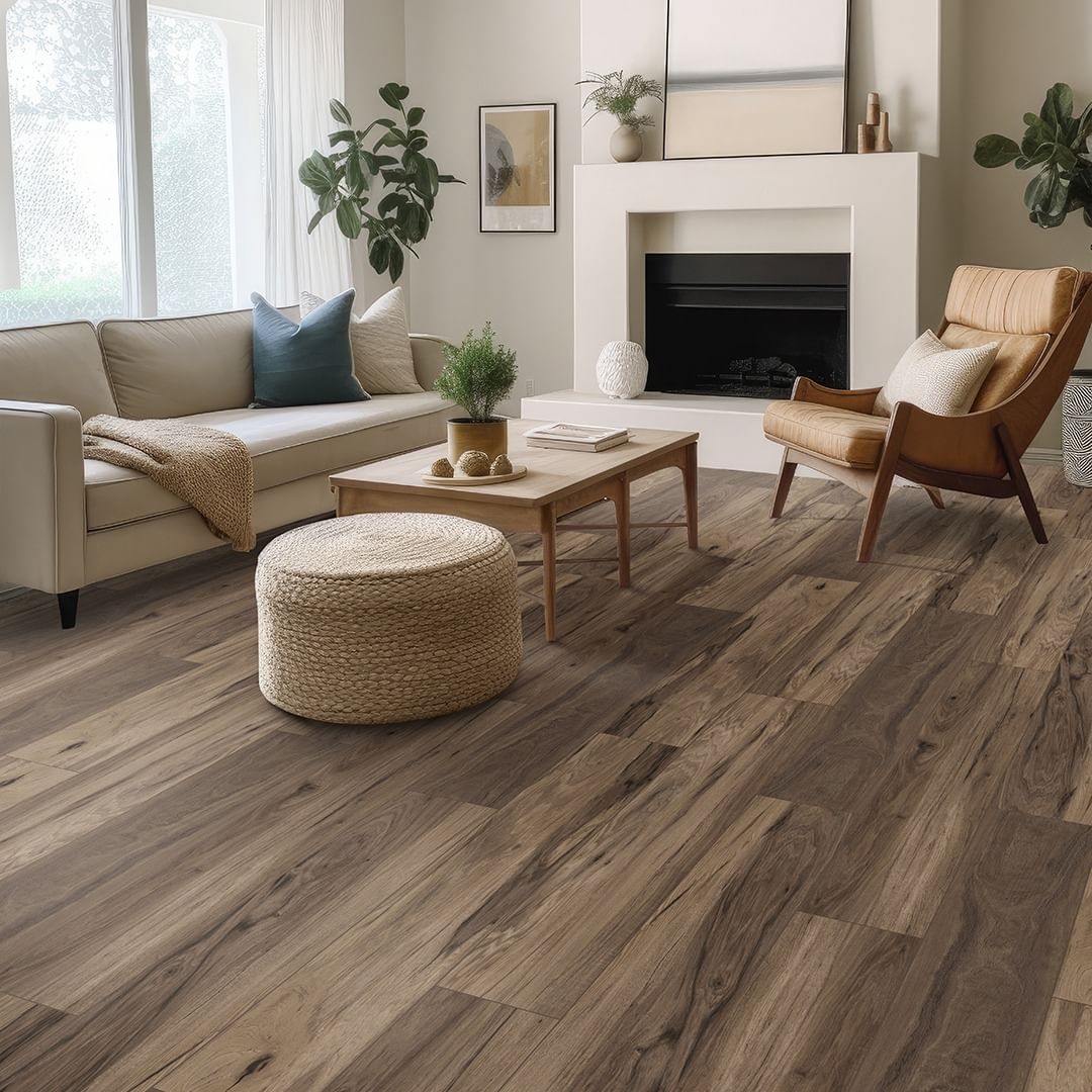 Toasted Walnut LVP Flooring