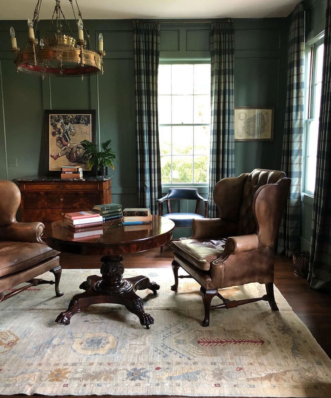 Emerald Elegance: Classic Living with a Twist