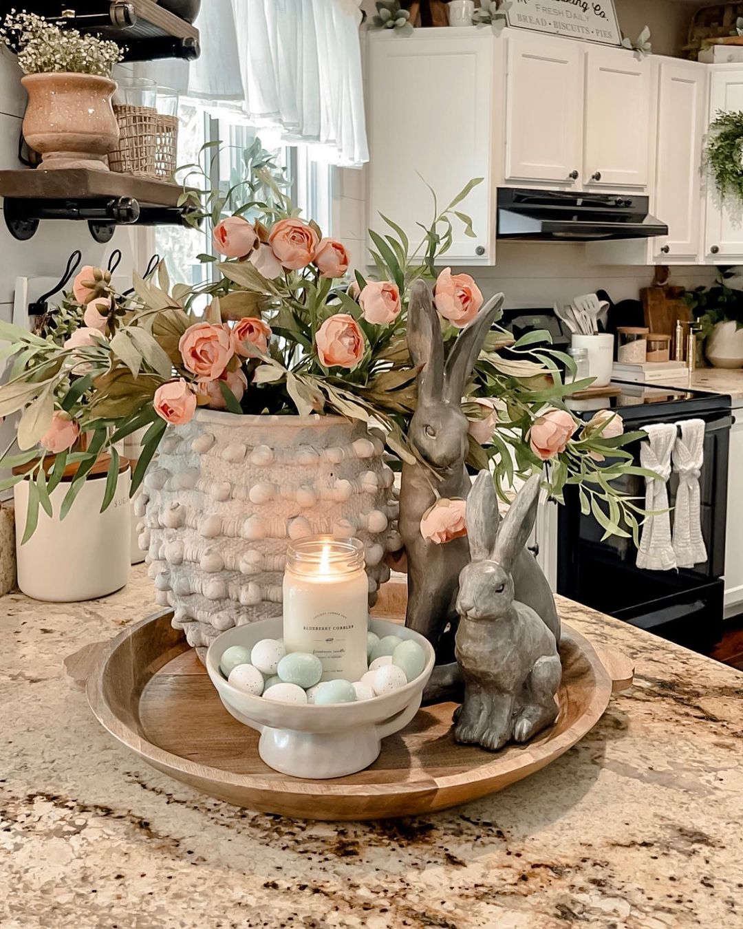 Tranquil Nursery Kitchen Counter Easter Decor
