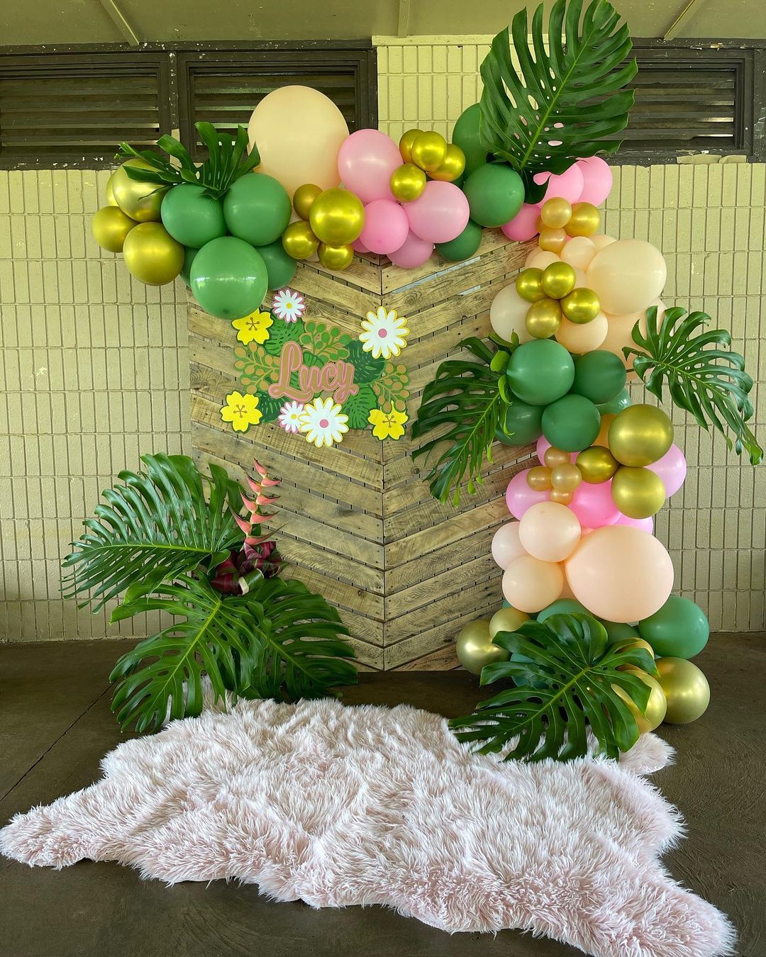 Tropical First Birthday Theme
