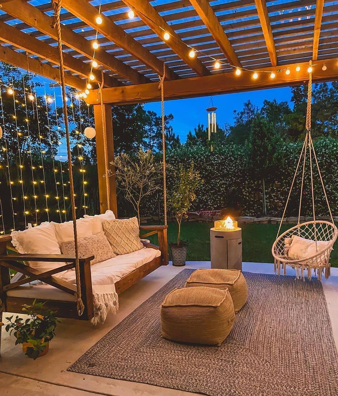 Twilight Serenity Nook - Outdoor Boho Decor