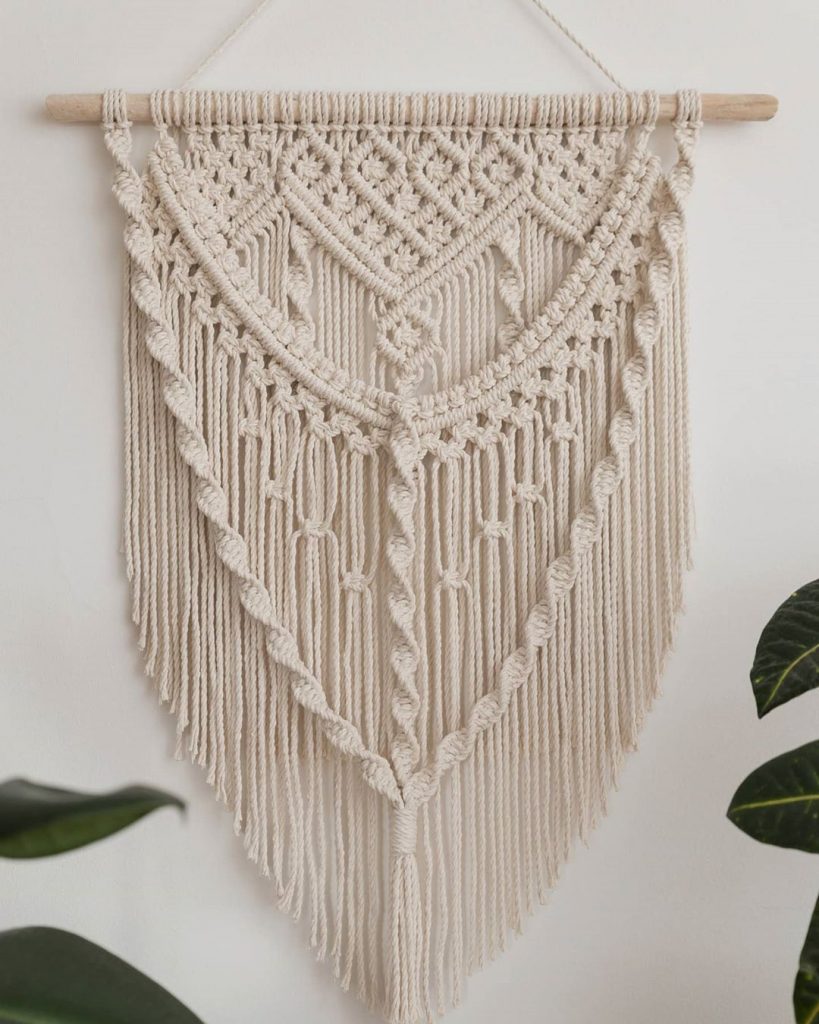 Twisted Rope Macrame Pattern